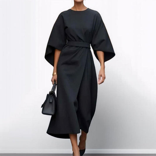 maisonnox® | Maxi-jurk met kimonomouwen