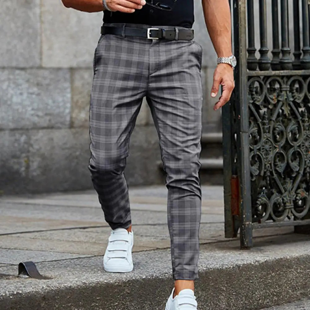 MaisonNox® | Casual Geruite Broek Voor Mannen