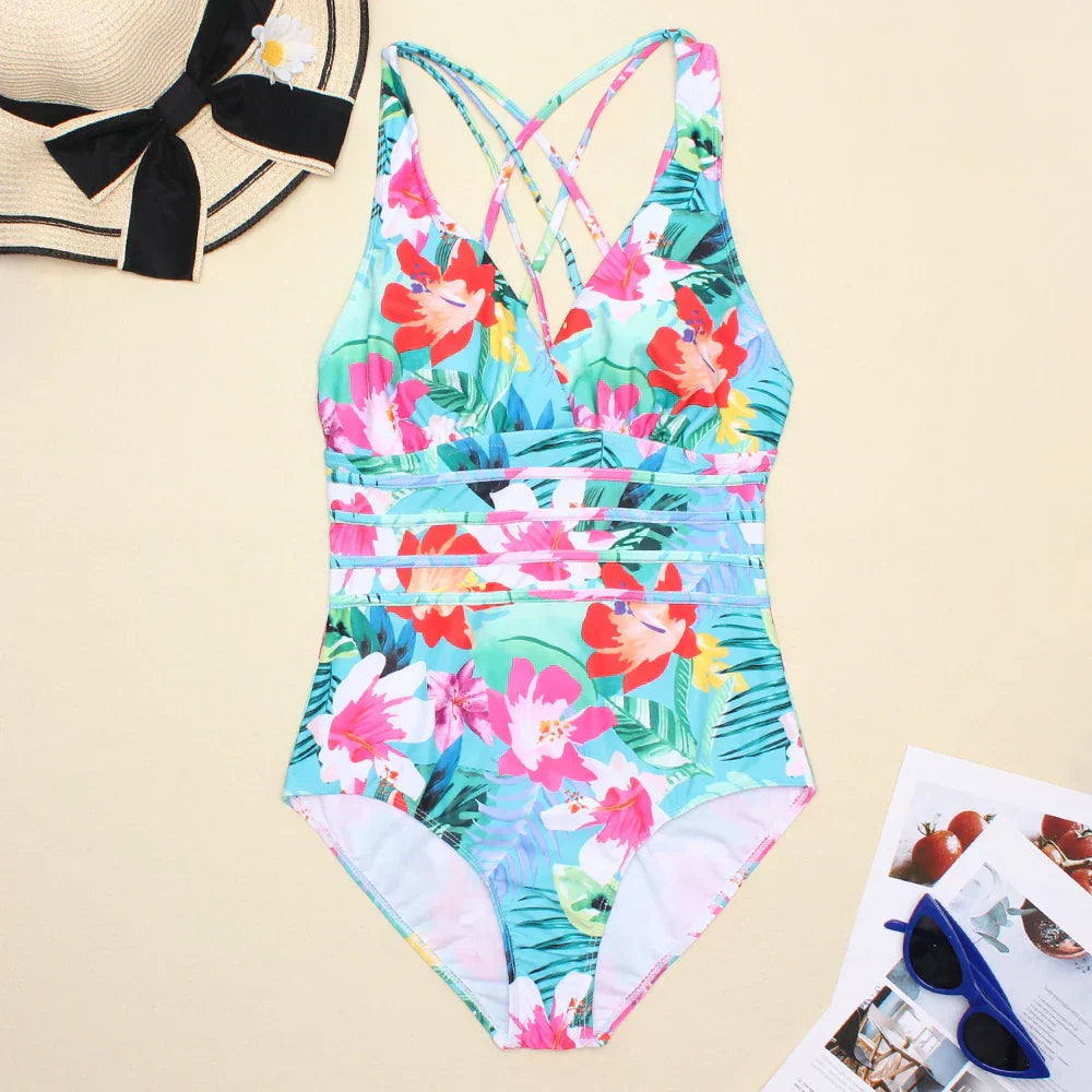 MaisonNox® | Zomerstrandbadpak Collo met V-hals