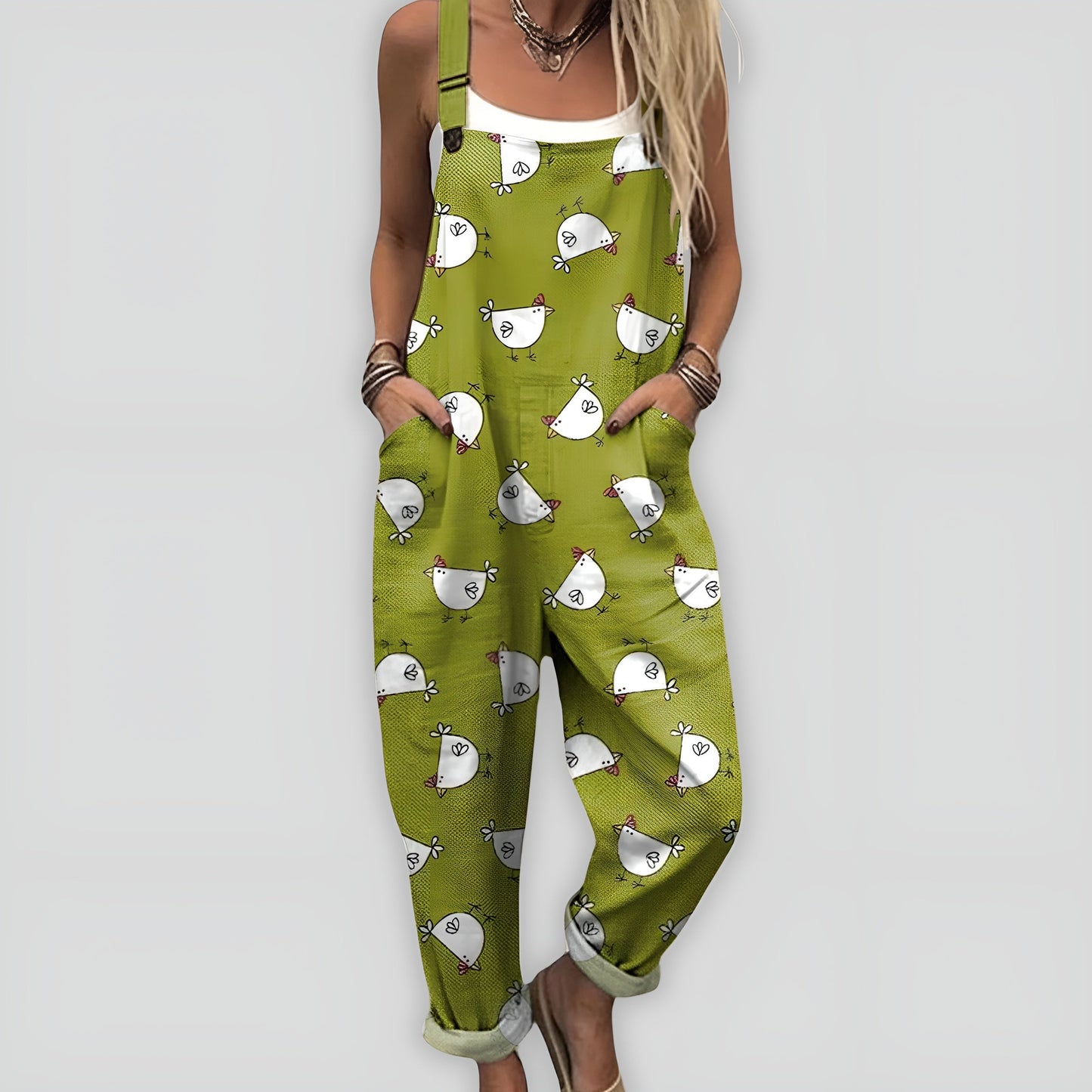 maisonnox® | Comfortabele en Stijlvolle Jumpsuit met Losse Pasvorm