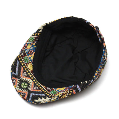 maisonnox® | Flat Cap met Vintage Print (TIJDELIJK 1+1 GRATIS!)