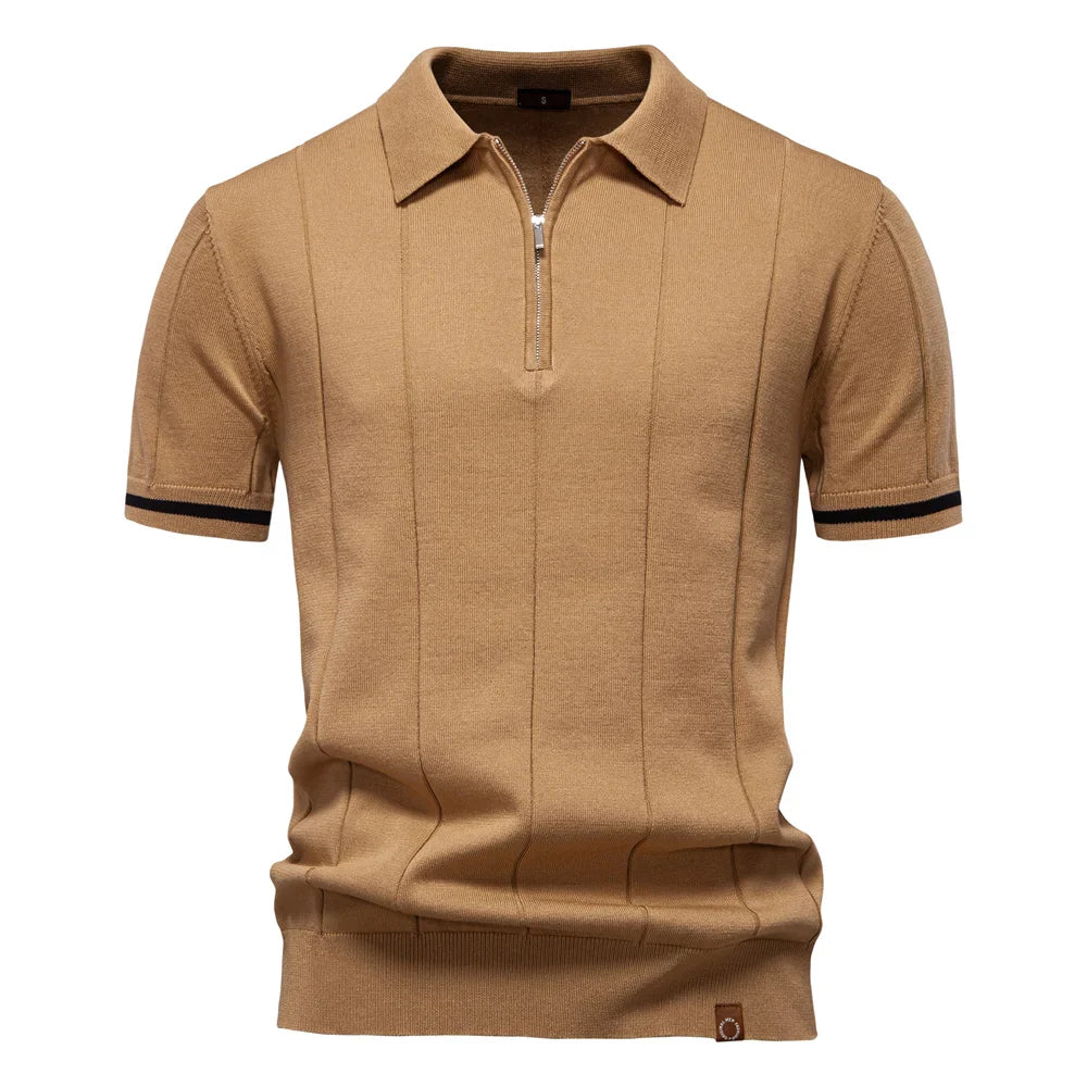 MaisonNox® | Zomerse Polo met Rits