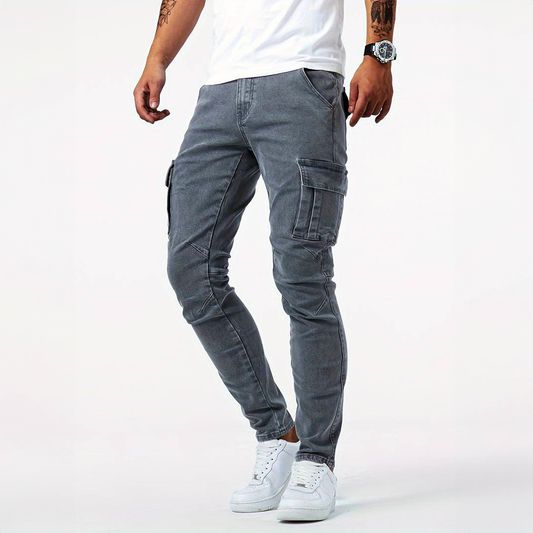 MaisonNox® | Stretchy Cargo Jeans