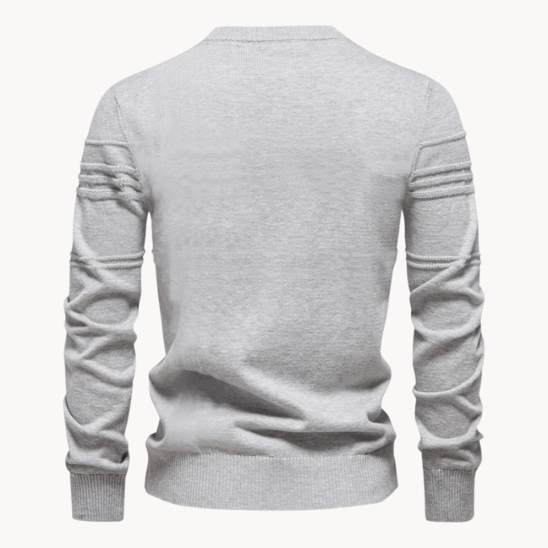 MaisonNox®| Stijlvolle herenpullover met ruitdesign