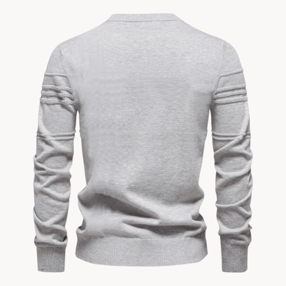 MaisonNox®| Stijlvolle herenpullover met ruitdesign