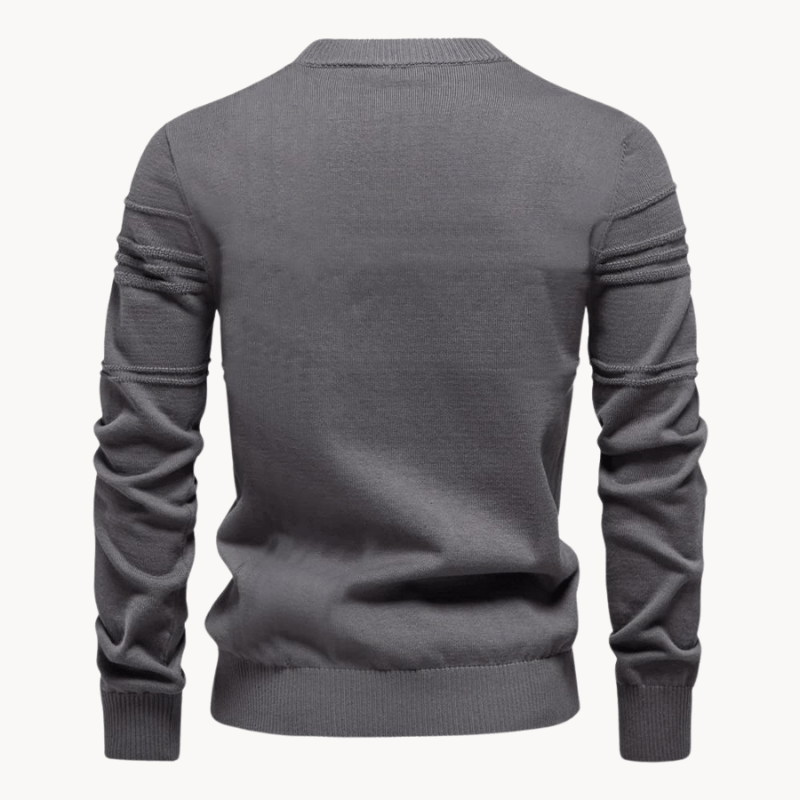 MaisonNox®| Stijlvolle herenpullover met ruitdesign