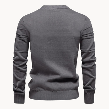 MaisonNox®| Stijlvolle herenpullover met ruitdesign