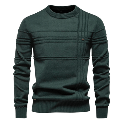 MaisonNox®| Stijlvolle herenpullover met ruitdesign