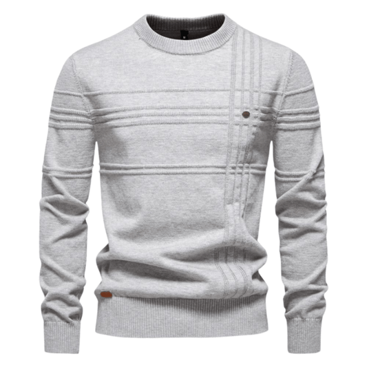 MaisonNox®| Stijlvolle herenpullover met ruitdesign