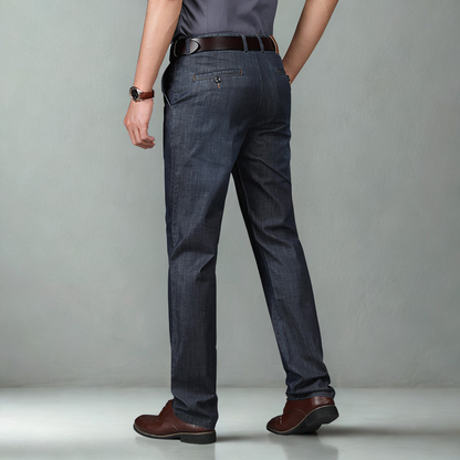 MaisonNox® | Jean Van Rekbaar Denim Met Een Klassieke Pasvorm Voor Mannen