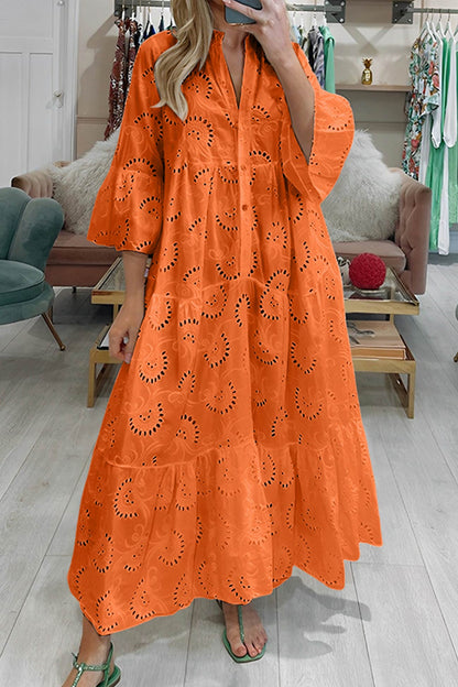 MaisonNox® | Lange jurk met elegante stijl en dagelijks comfort voor de zomer en informele gelegenheden