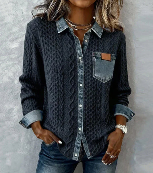 MaisonNox® | Gebreide Top met Warm Comfort en Tijdloze Chic voor Elke Dag