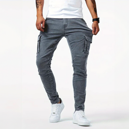 MaisonNox® | Stretchy Cargo Jeans