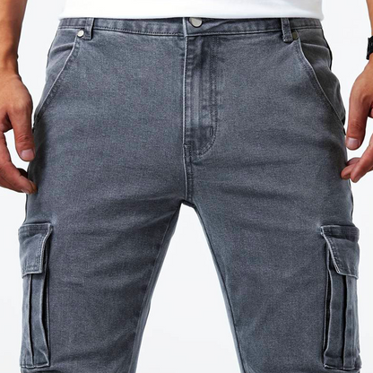 MaisonNox® | Stretchy Cargo Jeans