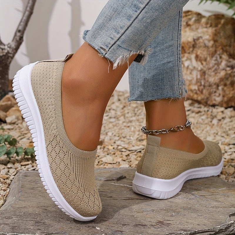 MaisonNox®| Dames Slip-On Schoenen met Orthopedisch Comfort en Elegante Dagelijkse Stijl