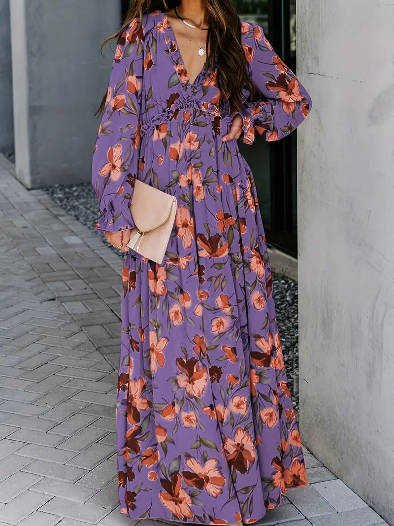 maisonnox® |  Elegante Maxi-jurk