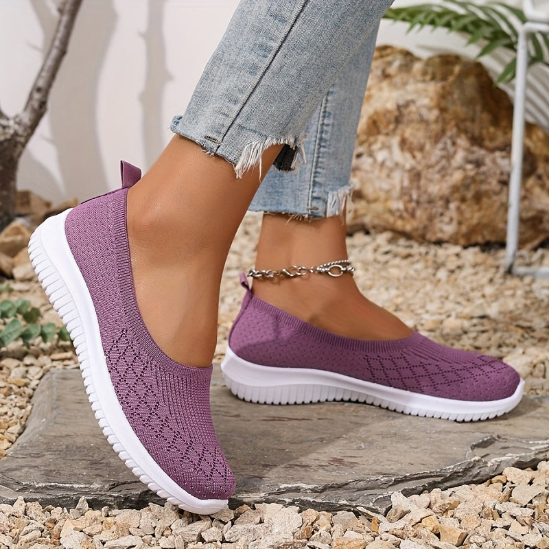 MaisonNox®| Dames Slip-On Schoenen met Orthopedisch Comfort en Elegante Dagelijkse Stijl