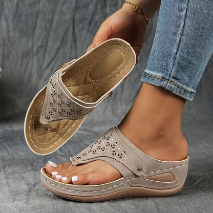 maisonnox® | Comfortabele sleehaksandalen met ondersteuning