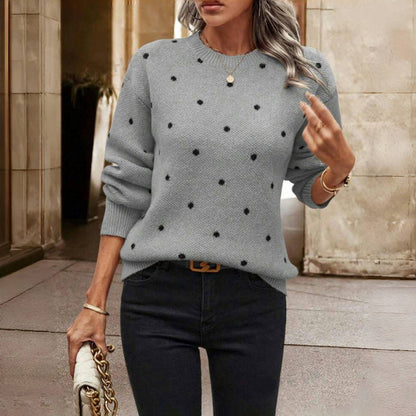MaisonNox® | Casual Damestrui met Comfortabele Pasvorm en Tijdloze Stipstijl