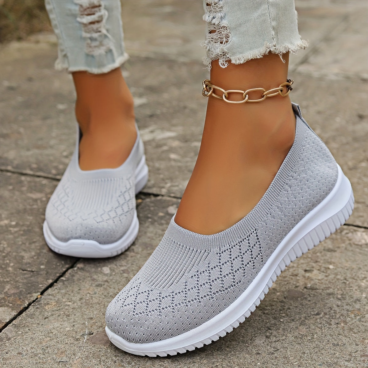 MaisonNox®| Dames Slip-On Schoenen met Orthopedisch Comfort en Elegante Dagelijkse Stijl