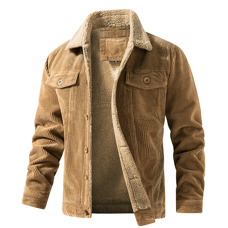 MaisonNox®  | Gewatteerde Corduroy Jas