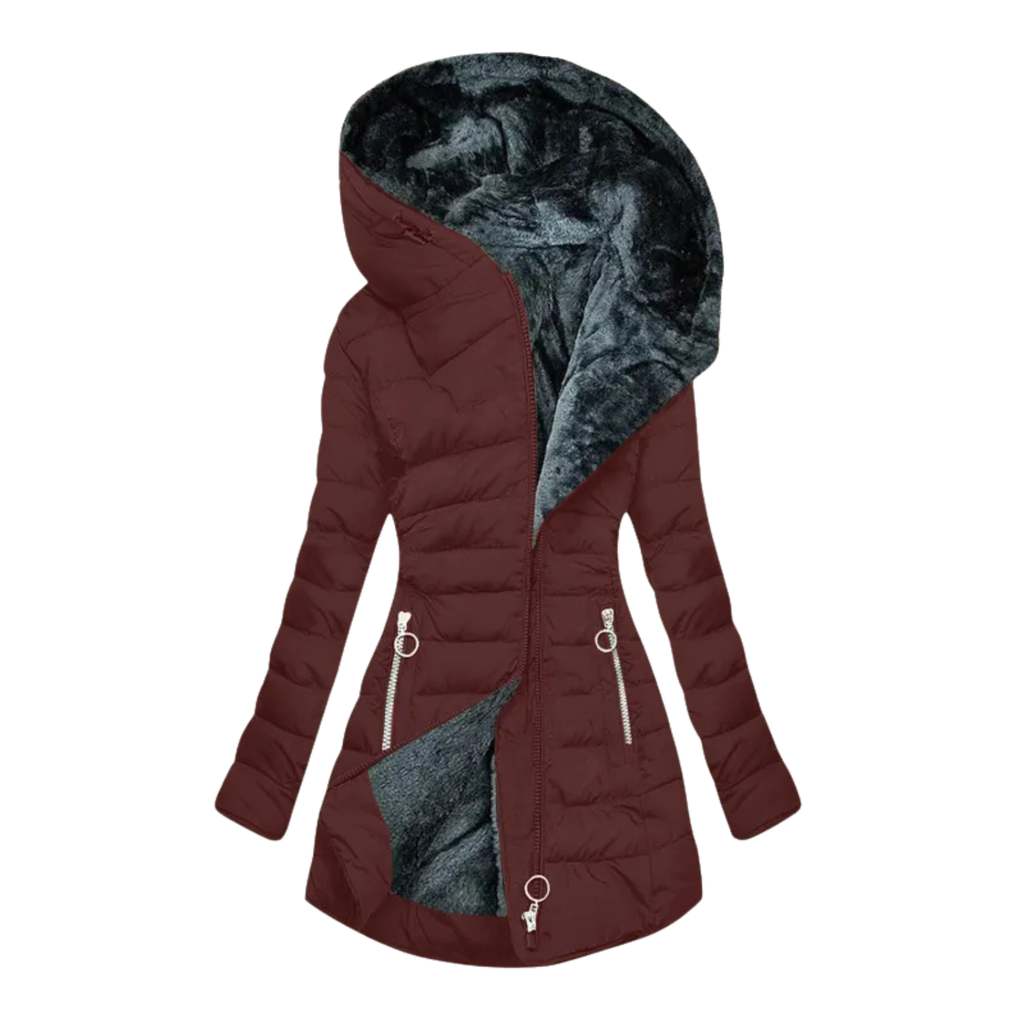 MaisonNox®| Lange Winterjas met Warmtebescherming en Elegante Dagelijkse Stijl