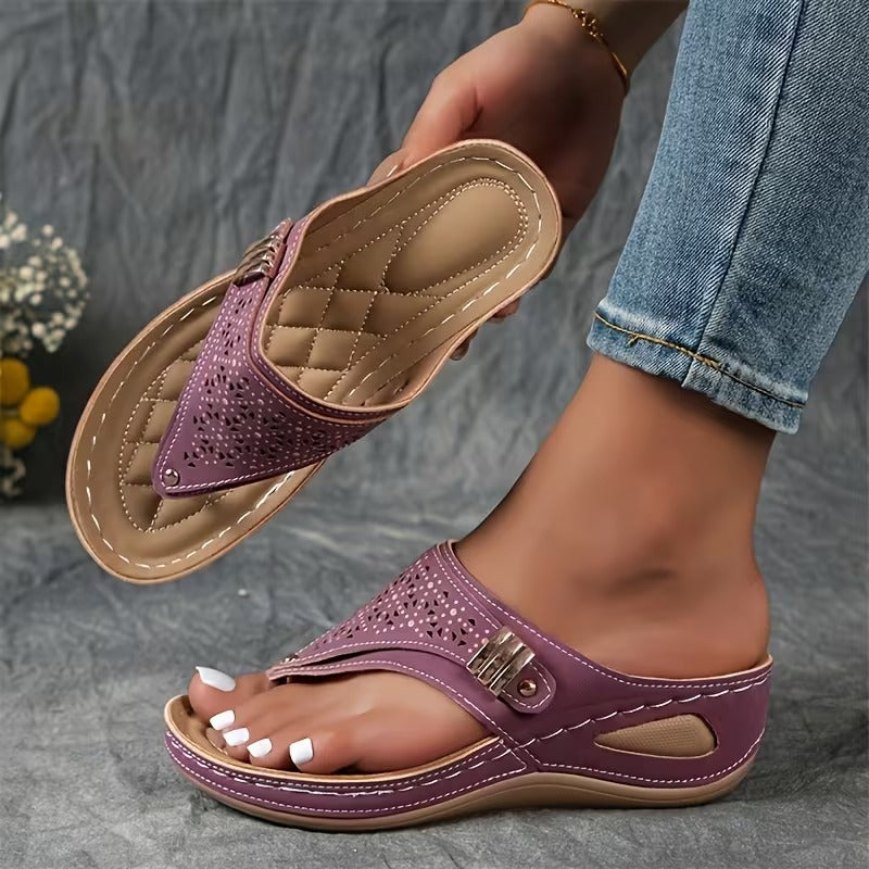 maisonnox® | Comfortabele sleehaksandalen met ondersteuning