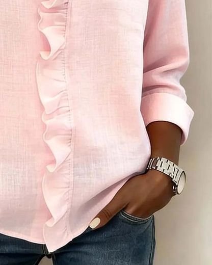 maisonnox® | Blouse met V-hals
