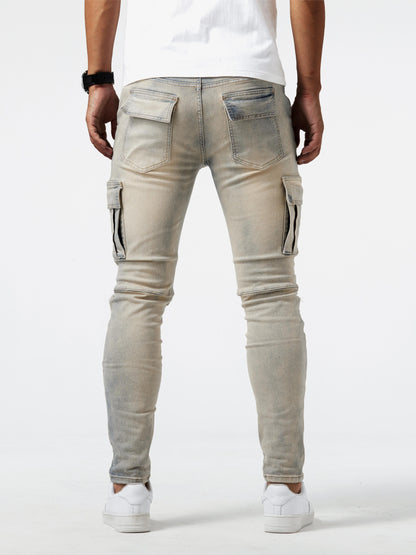 MaisonNox® | Slim Fit Cargo Jeans