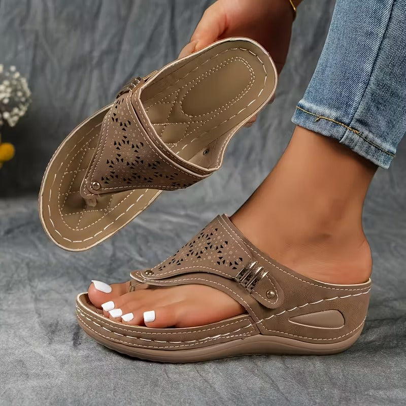 maisonnox® | Comfortabele sleehaksandalen met ondersteuning