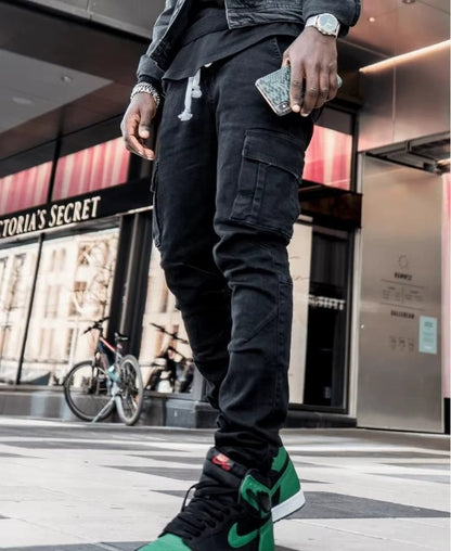 MaisonNox® | Cargo Street Elastic Jeans