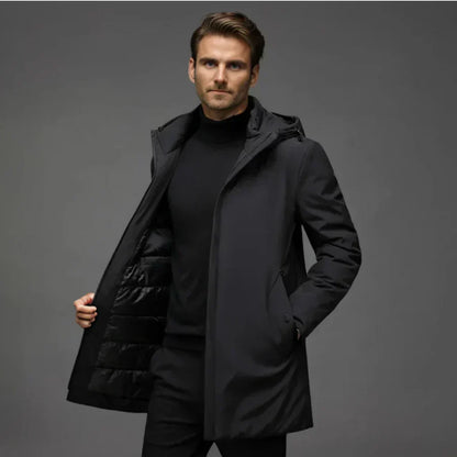 MaisonNox® | Moderne en Warme Jas met Capuchon