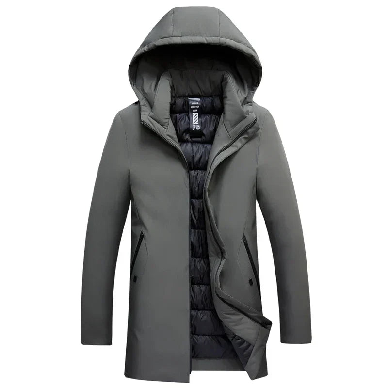 MaisonNox® | Moderne en Warme Jas met Capuchon