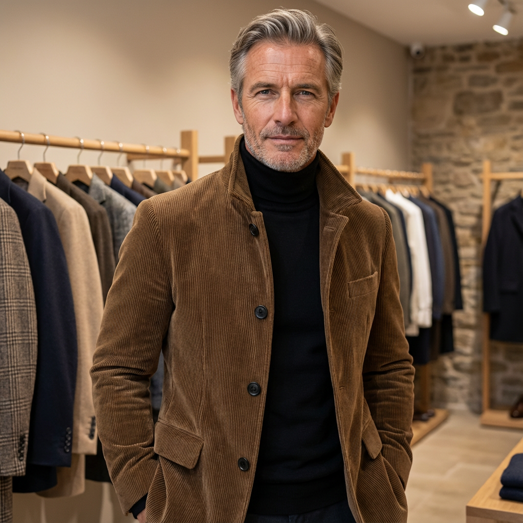 MaisonNox® | Stijlvolle vintage geïnspireerde jas voor heren