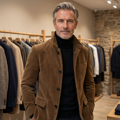 MaisonNox® | Stijlvolle vintage geïnspireerde jas voor heren