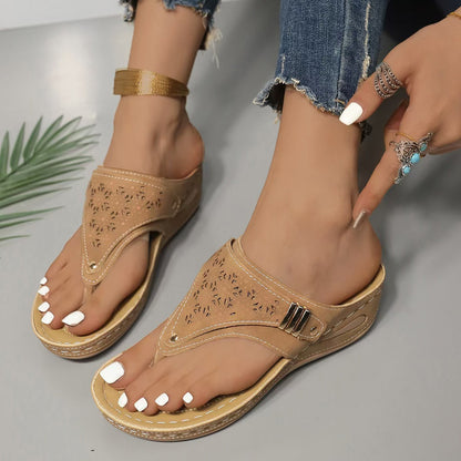 maisonnox® | Comfortabele sleehaksandalen met ondersteuning