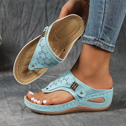 maisonnox® | Comfortabele sleehaksandalen met ondersteuning