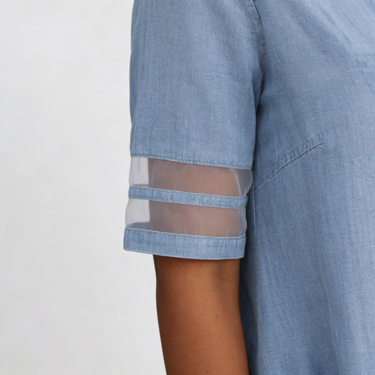 maisonnox® | Denim Look Blousejurk