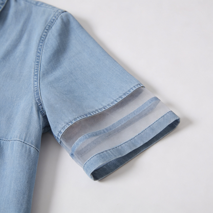maisonnox® | Denim Look Blousejurk