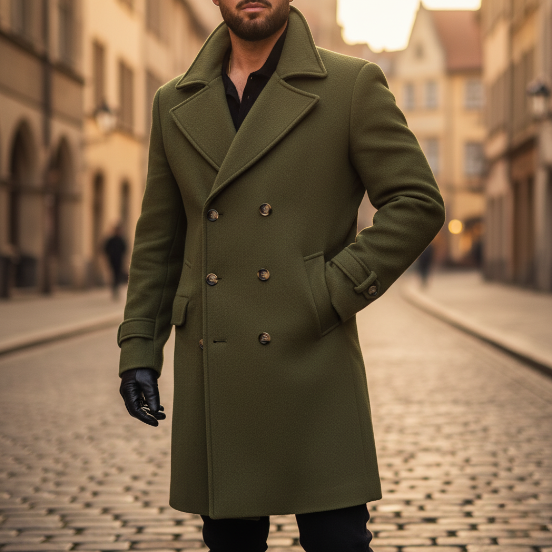 MaisonNox® | Elegante Winter Overjas met Verzorgde Pasvorm voor Dag en Stad