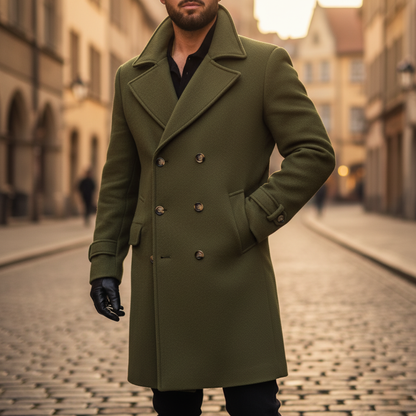 MaisonNox® | Elegante Winter Overjas met Verzorgde Pasvorm voor Dag en Stad