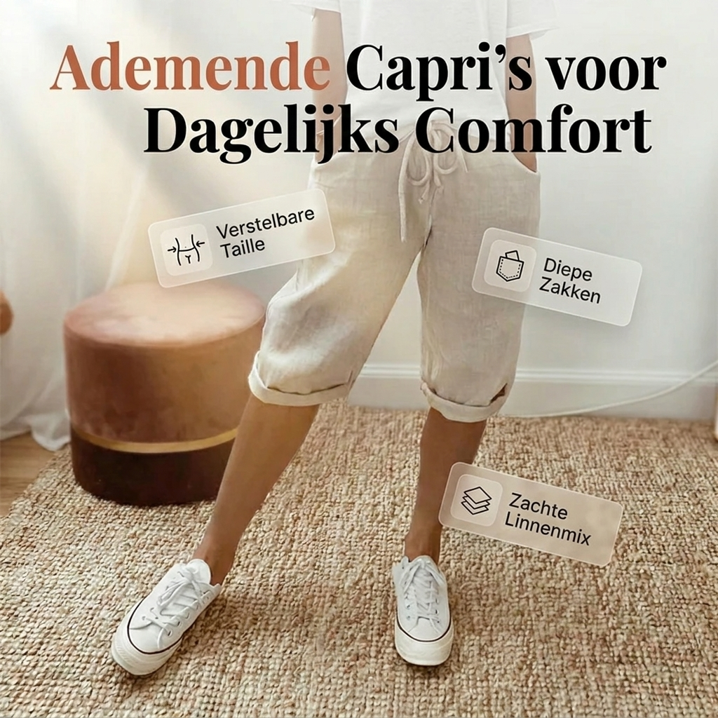 maisonnox® | Katoen linnen Dames Shorts (TIJDELIJK 1+1 GRATIS!)