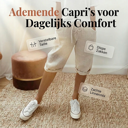 maisonnox® | Katoen linnen Dames Shorts (TIJDELIJK 1+1 GRATIS!)