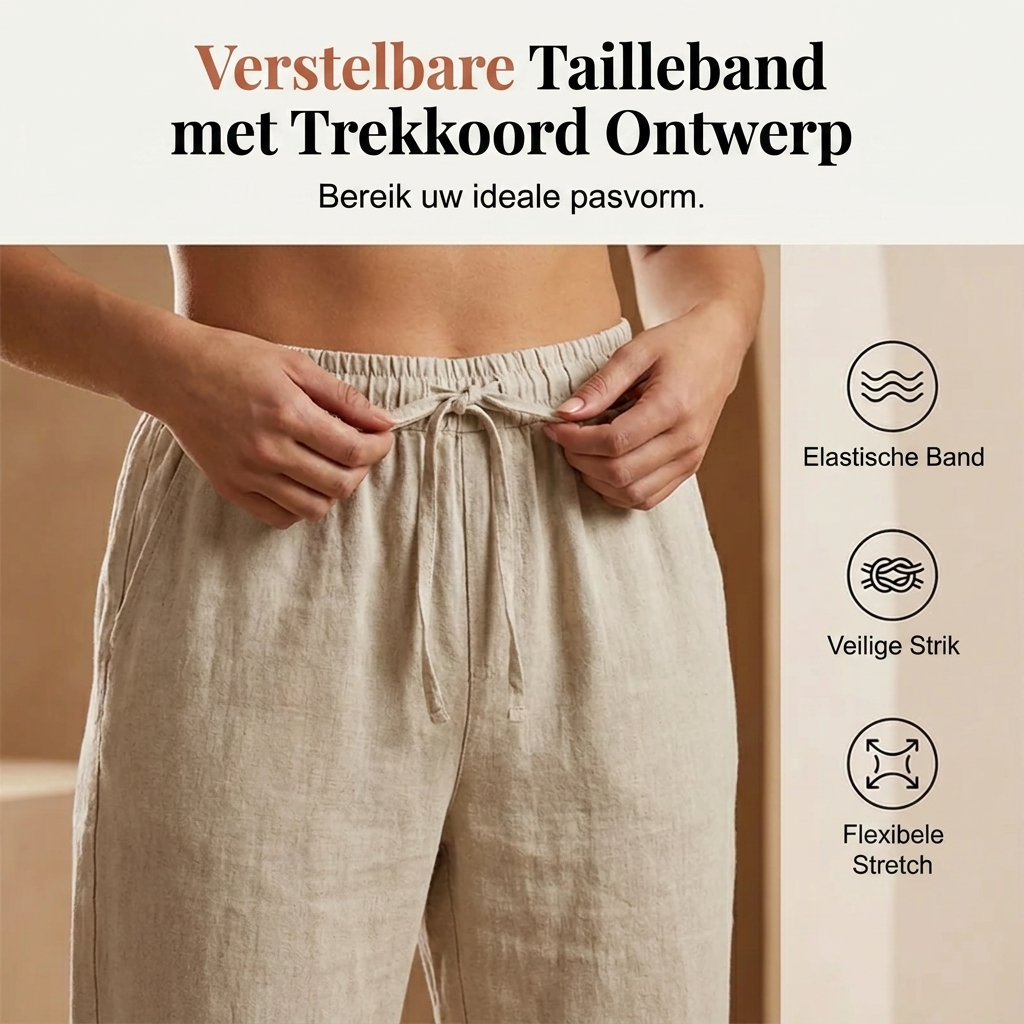 maisonnox® | Katoen linnen Dames Shorts (TIJDELIJK 1+1 GRATIS!)