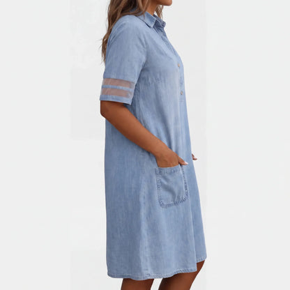 maisonnox® | Denim Look Blousejurk