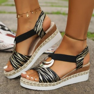 maisonnox® | Comfortabele Ergonomische Sandalen met Sleehak (TIJDELIJK 1+1 GRATIS!)