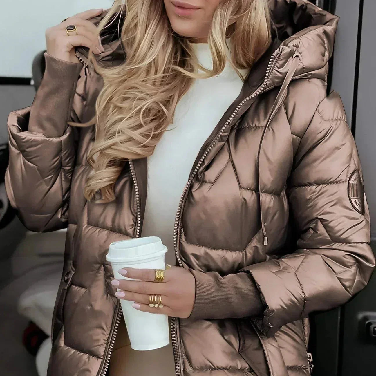 MaisonNox®| Gewatteerde winterjas