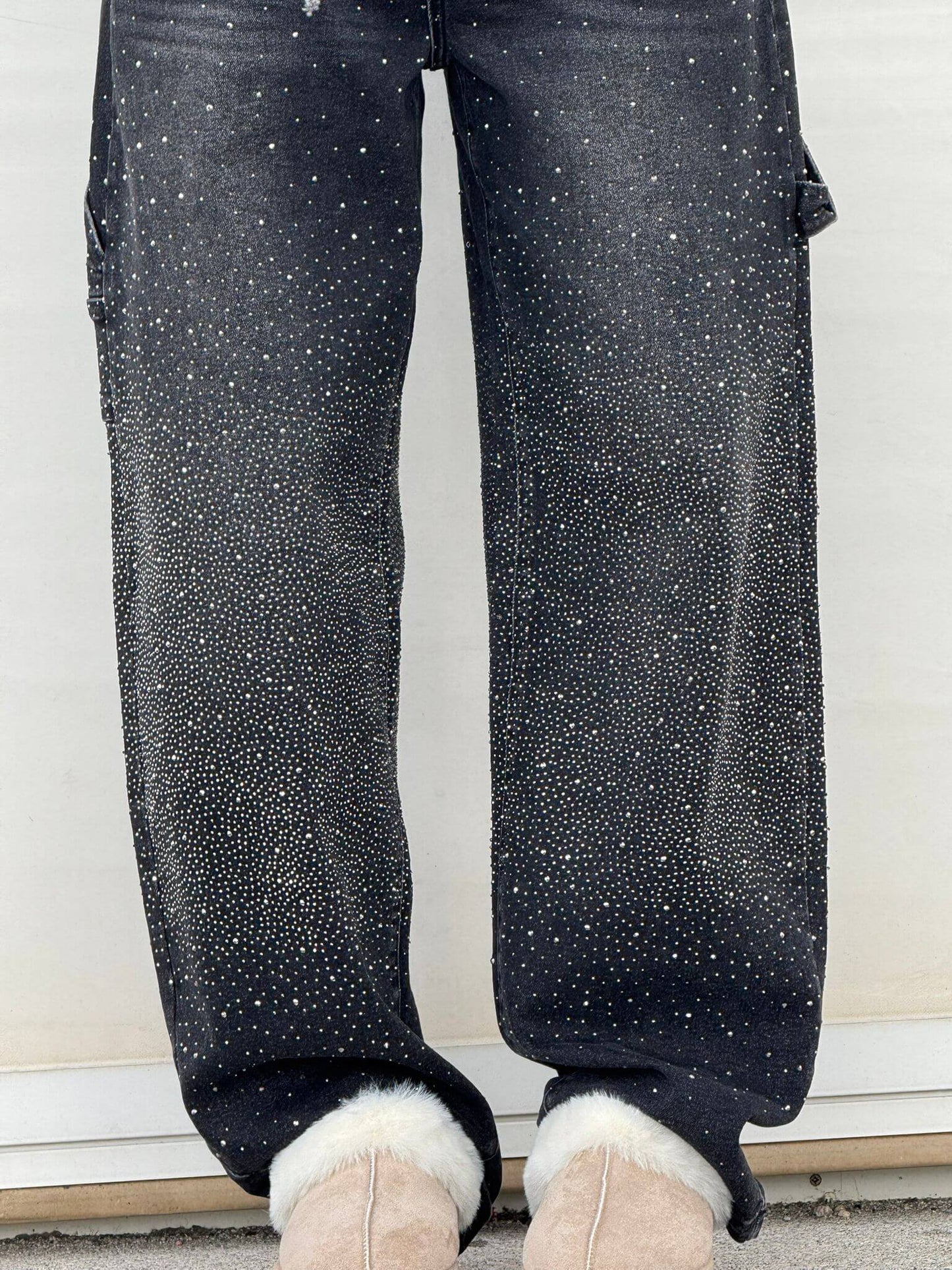 MaisonNox® | Wijde jeans voor dames – Modecomfort met een sprankelend accent
