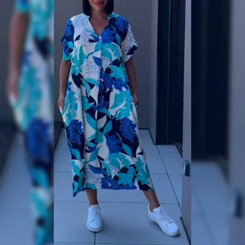 MaisonNox® | Elegante Bloemenjurk voor een Gracieus en Vrouwelijk Stijl