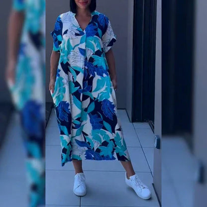 MaisonNox® | Elegante Bloemenjurk voor een Gracieus en Vrouwelijk Stijl